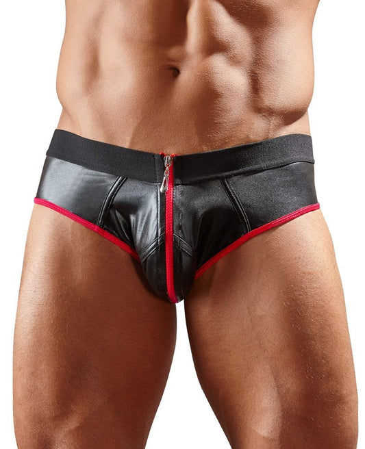 intimo uomo sexy neopren nero m svenjoyment