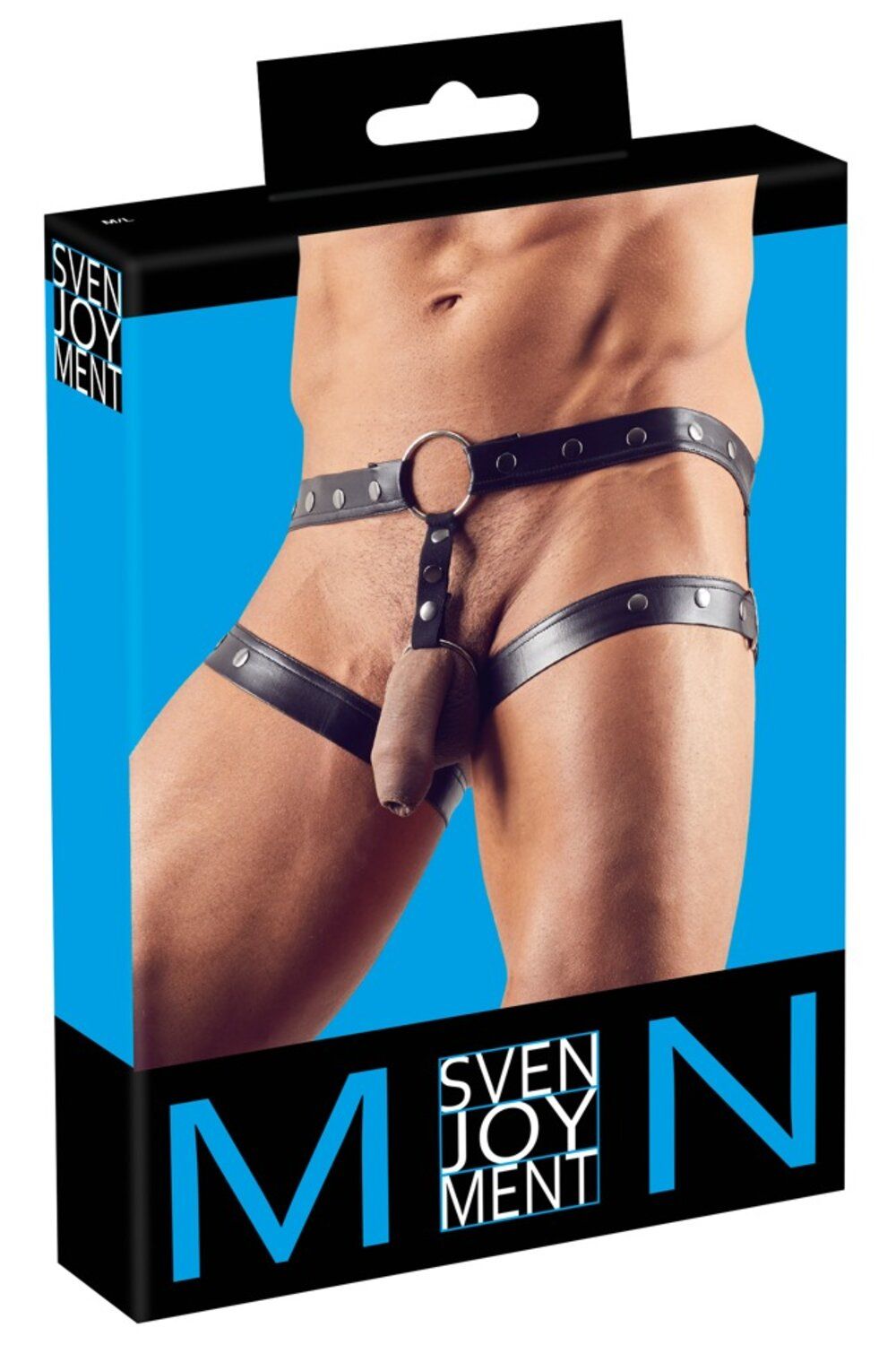intimo uomo sexy boss belt nero taglia unica svenjoyment