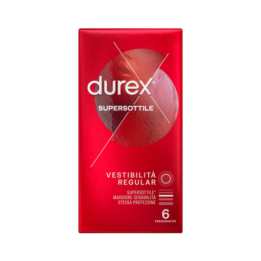 preservativi durex ultra sottili 6pz