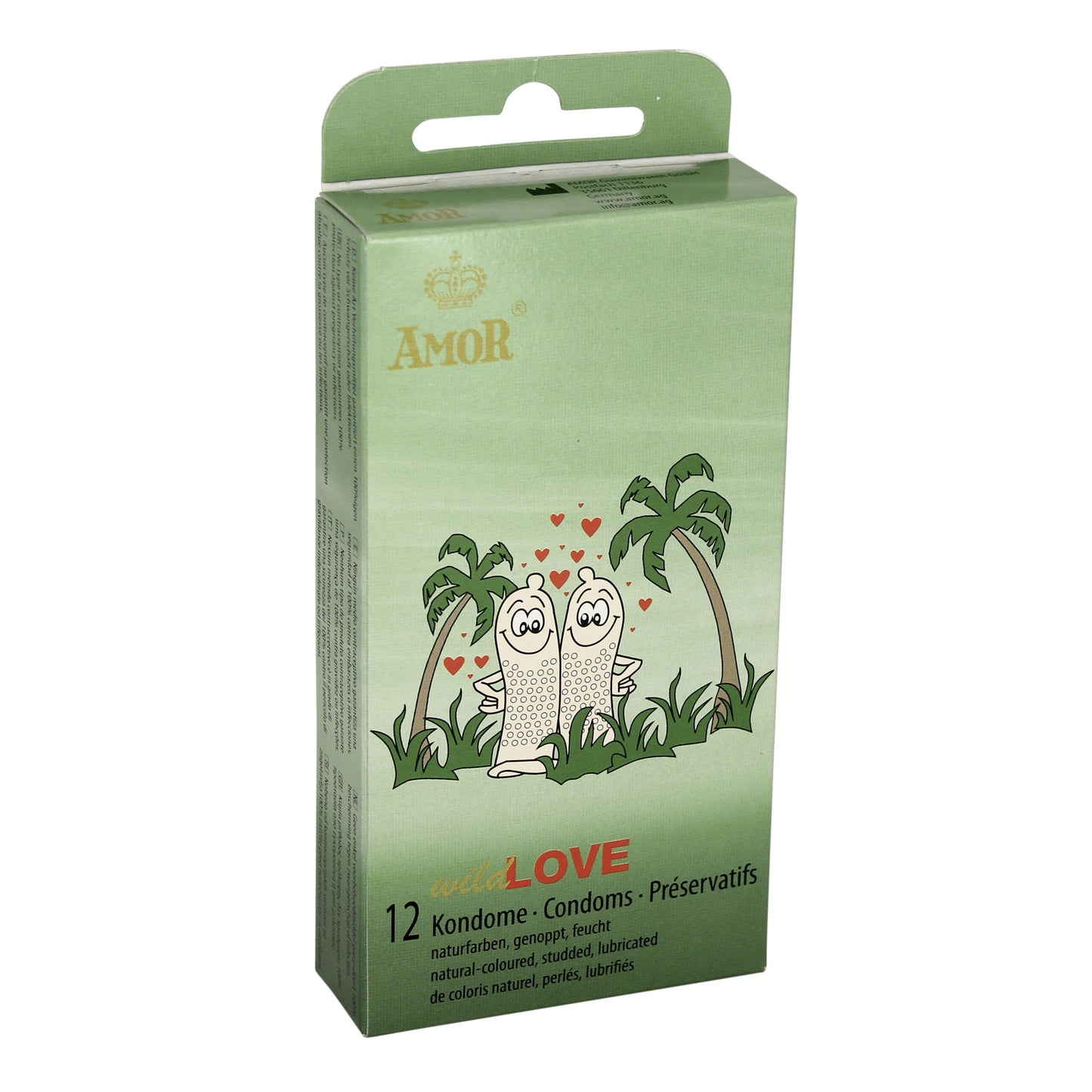 preservativi stimolanti wild love 12pz amor