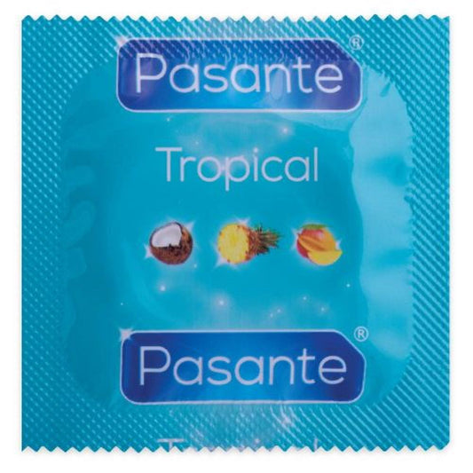 preservativi aromatizzati tropical 144pz pasante