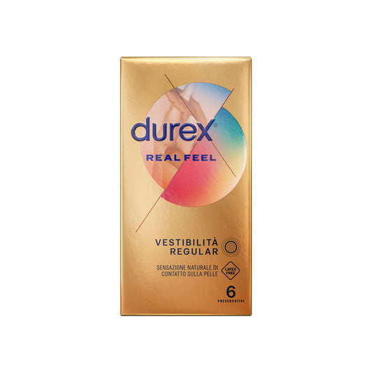 preservativi durex real feel 6pz