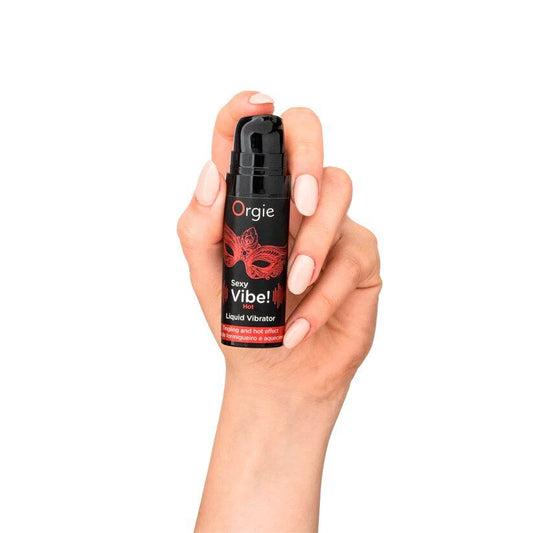 vibratore liquido sexy vibe hot 15ml orgie