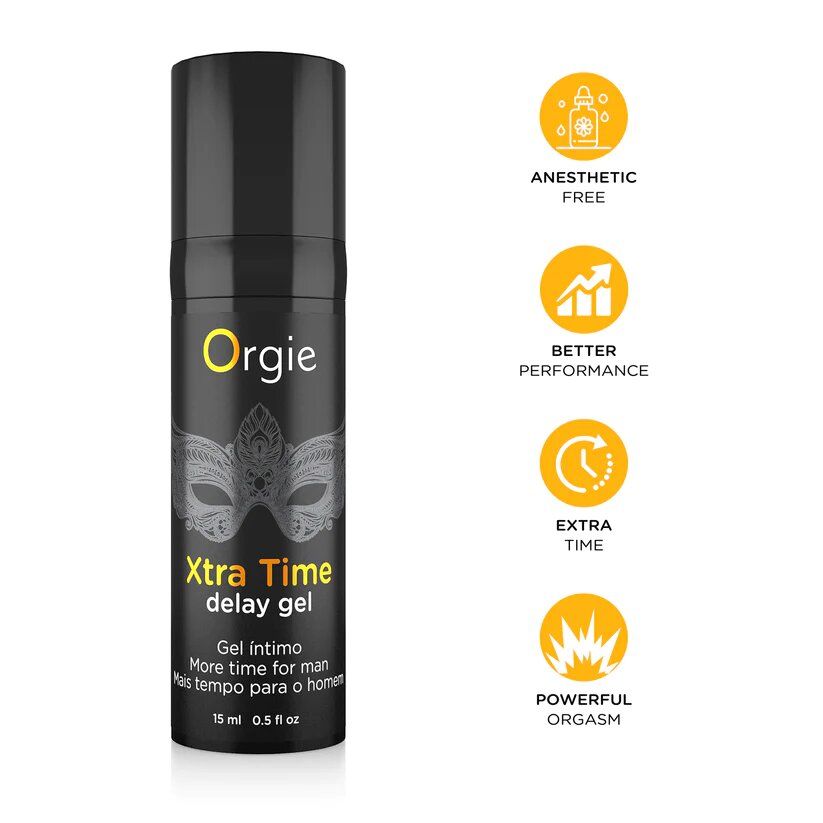 gel ritardante uomo xtra time 15ml orgie