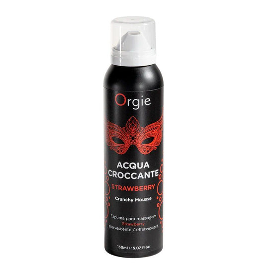 schiuma massaggio acqua croccante fragola 150ml orgie