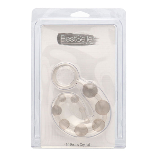 palline anali crystal beads trasparente toyz4lovers confezione