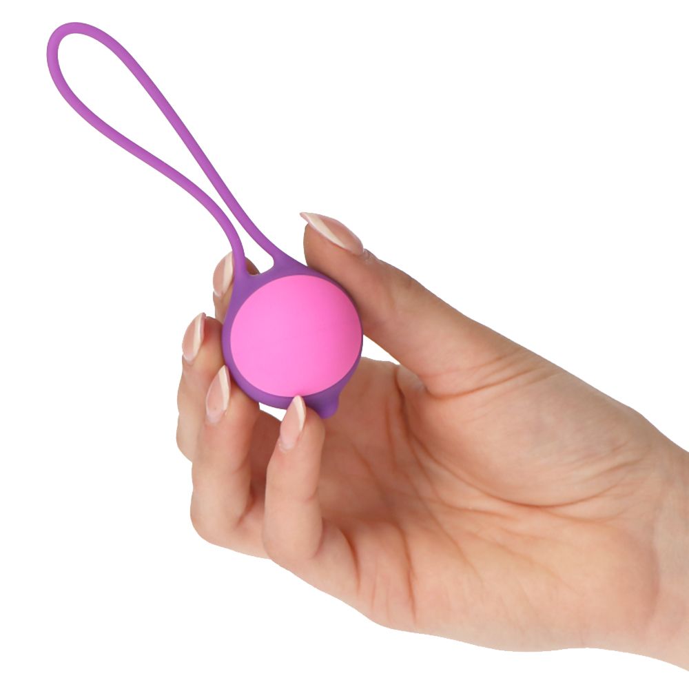 pallina vaginale single pleasure viola toyz4lovers confronto con mano