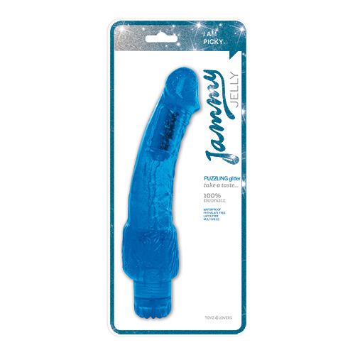 vibratore puzzling glitter blue toyz4lovers confezione