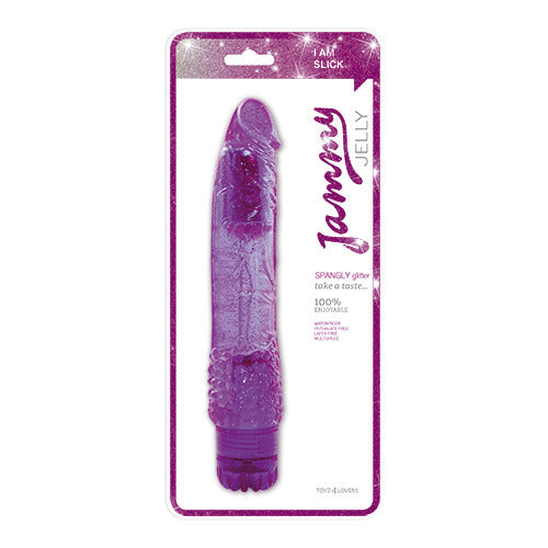 vibratore spangly glitter purple toyz4lovers confezione