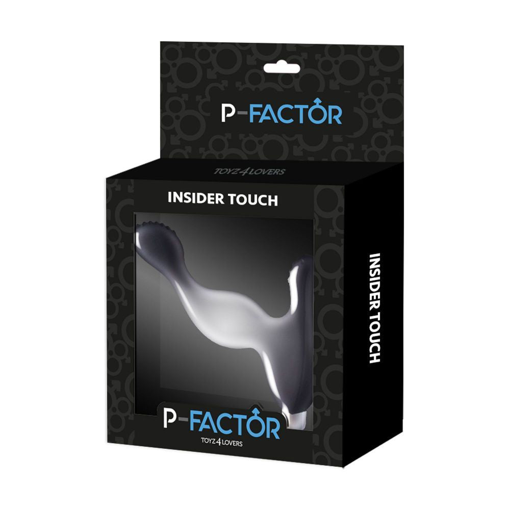 vibratore e stimolatore prostata insider touch toyz4lovers confezione