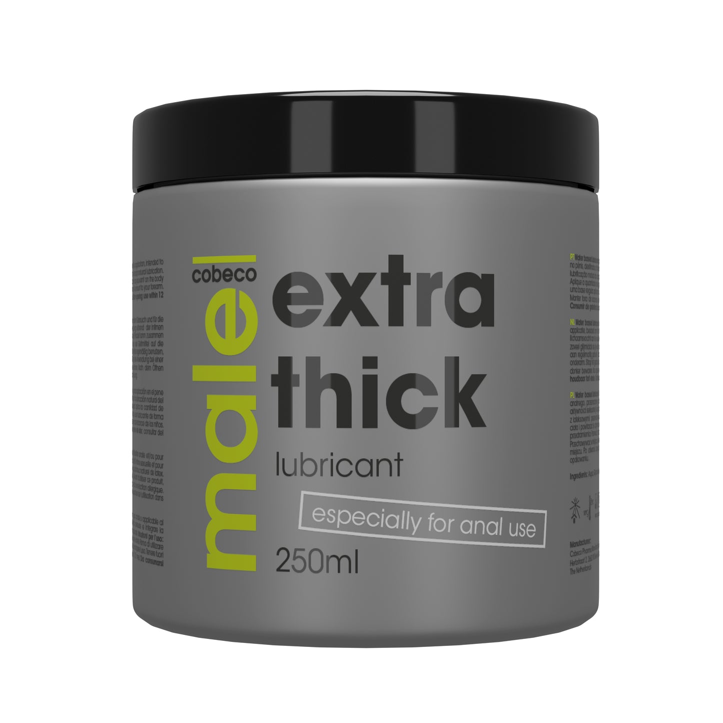 lubrificante anale extra thick 250ml cobeco