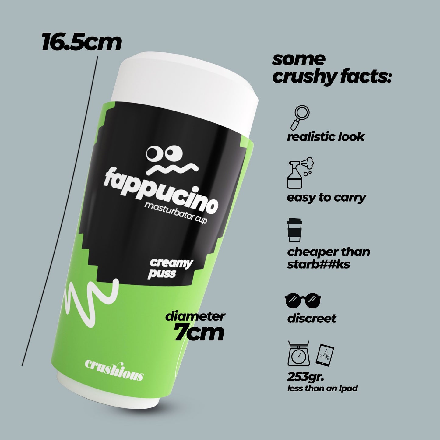 vagina artificiale fappuccino creamy pussy crushious