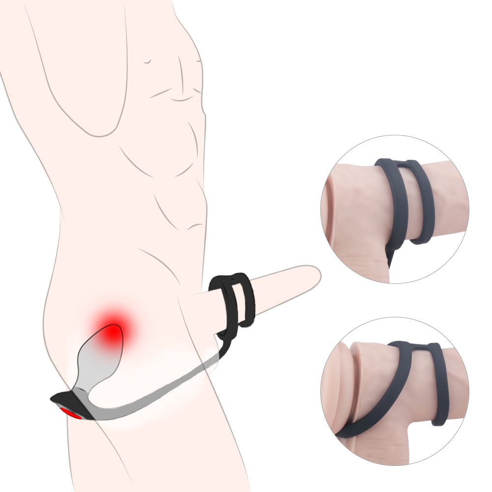 plug anale e anello fallico pleasure bully toyz4lovers