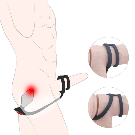 plug anale e anello fallico pleasure bully toyz4lovers