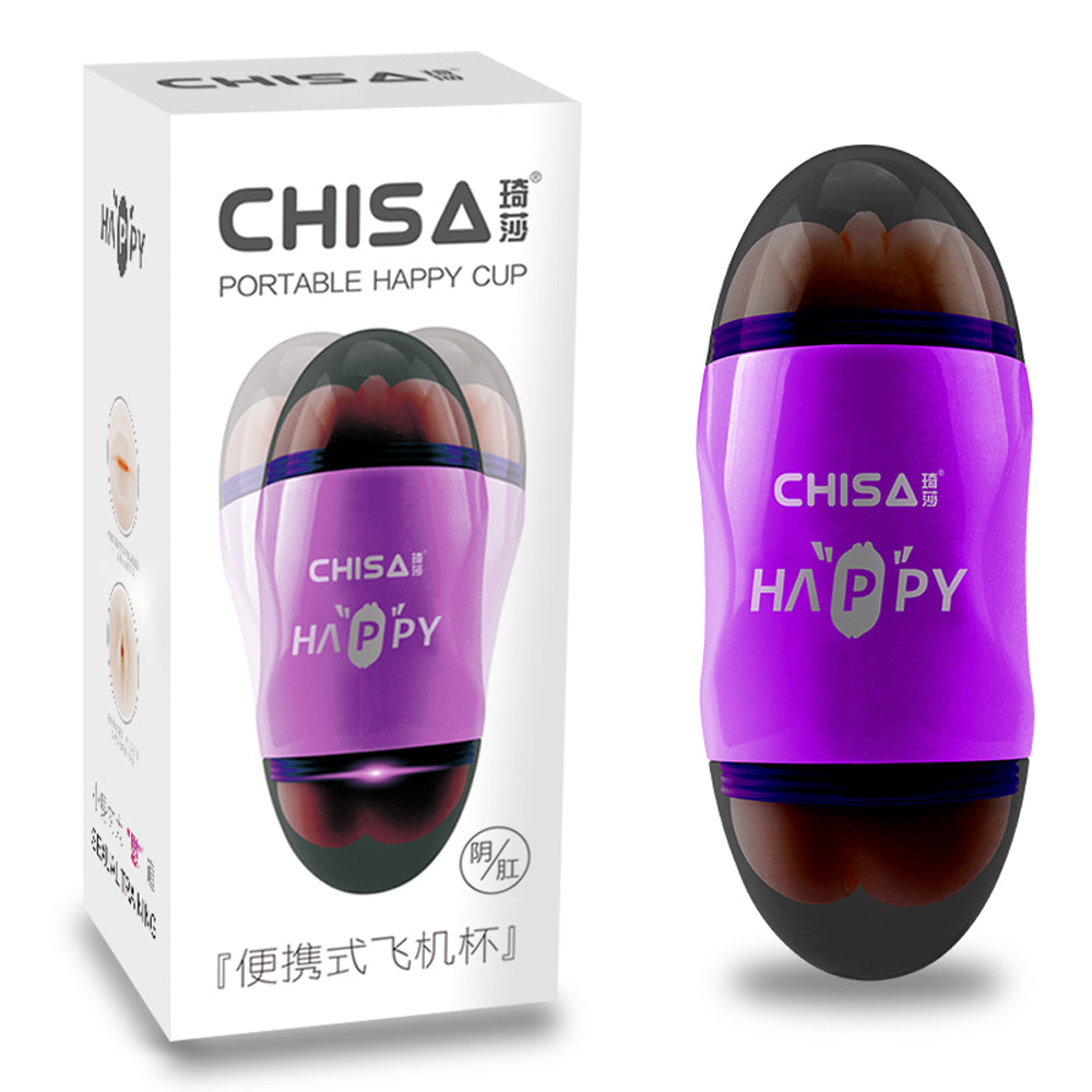 masturbatore happy cup pussy & ass chisa scatola