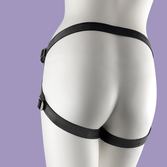harness strap on snap nero crushious