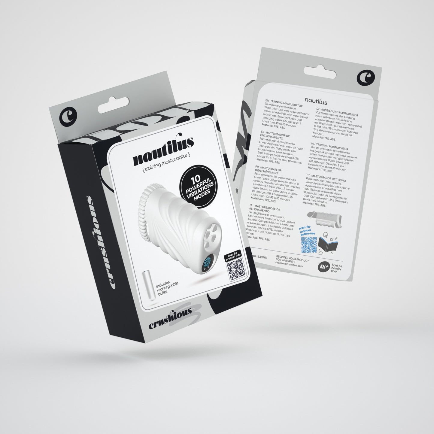 masturbatore automatico nautilus crushious