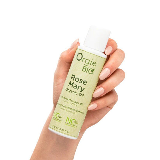 olio massaggio bio rosmarino 100ml orgie