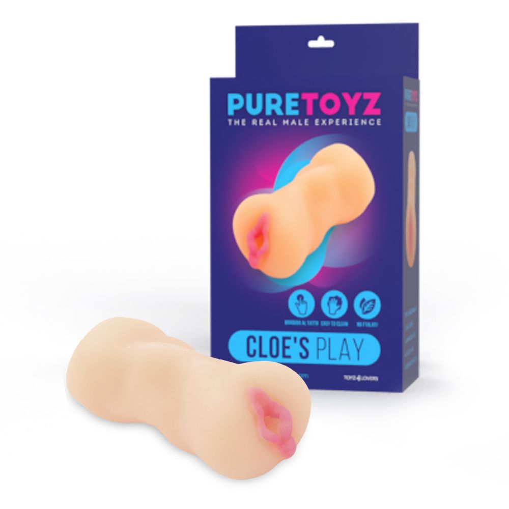 masturbatore realistico cloes play pure toyz medusa scatola