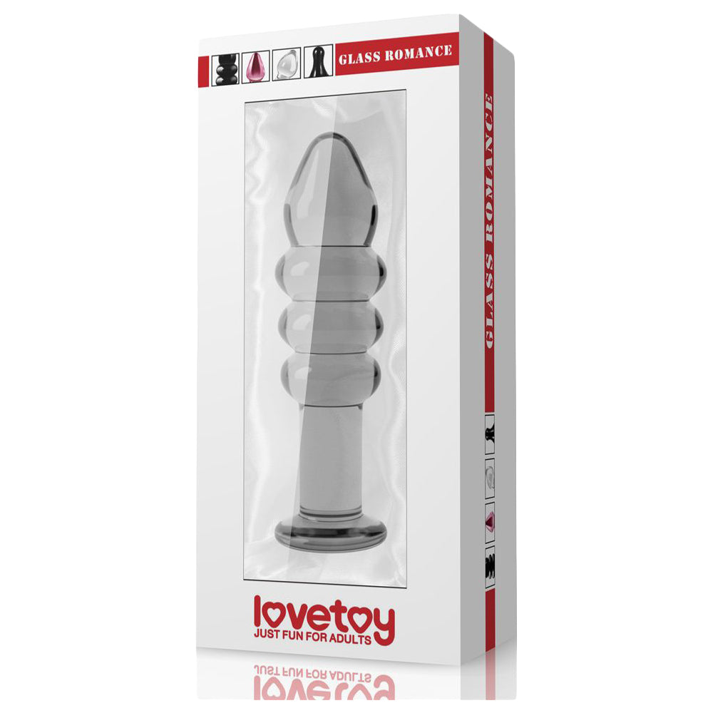plug anale best glass lovetoy confezione