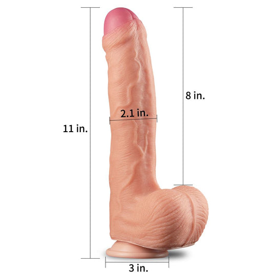 dildo dual layer max lovetoy misure