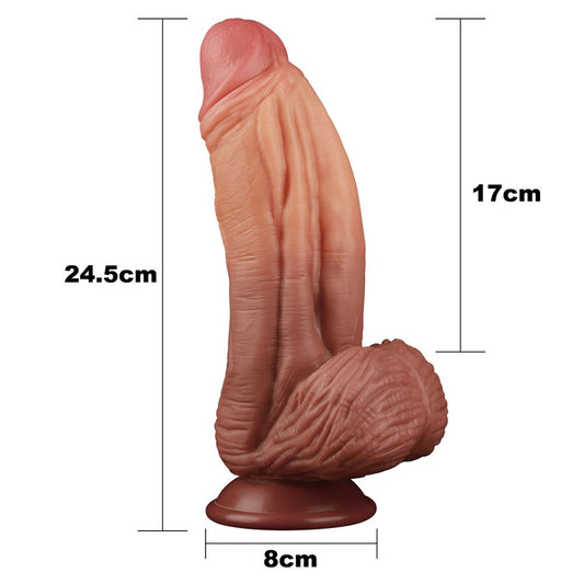 dildo realistico bouncer lovetoy misure