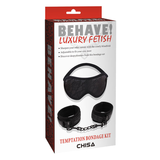 kit bondage temptation luxury chisa confezione