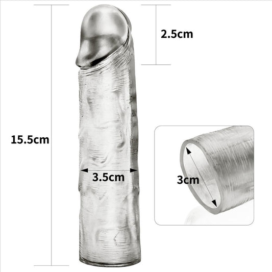 guaina e prolunga pene flawless 1 lovetoy misure