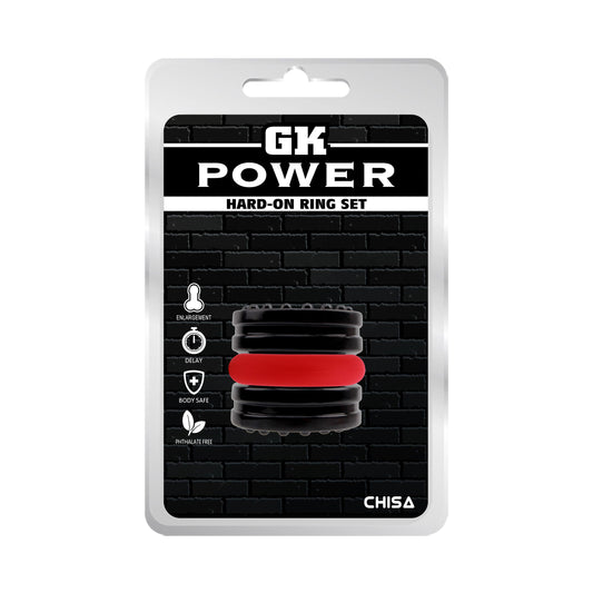 anelli fallici hard on set chisa confezione