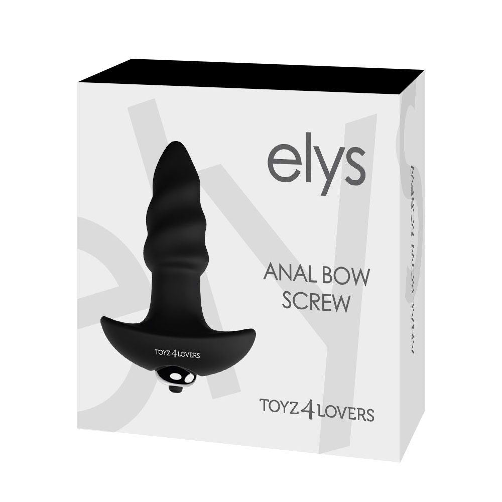 vibratore anale bow screw toyz4lovers confezione