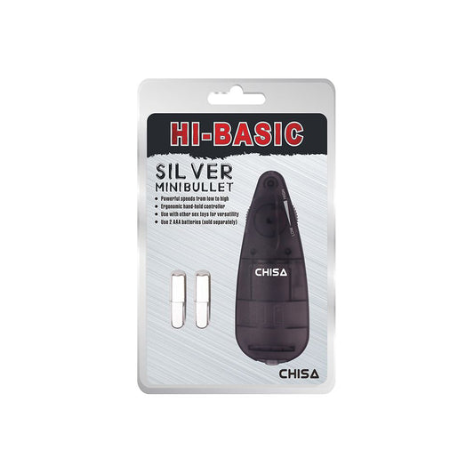 vibratore clitoride silver mini bullet ywins chisa confezione