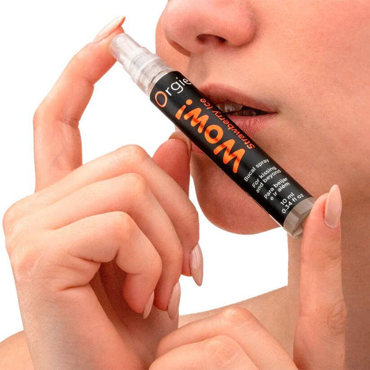 spray sesso orale wow fragola 10ml orgie