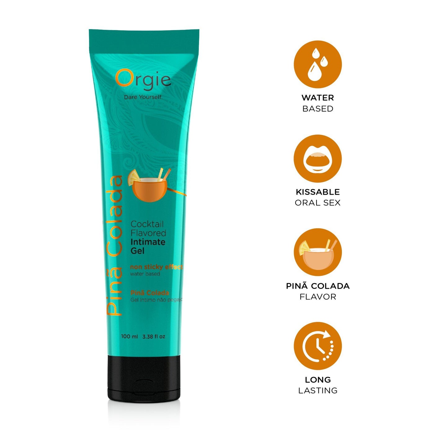 lubrificante vaginale cocktail pina colada 100ml orgie