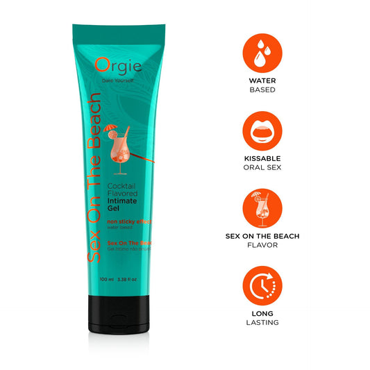 lubrificante vaginale cocktail sex on the beach 100ml orgie