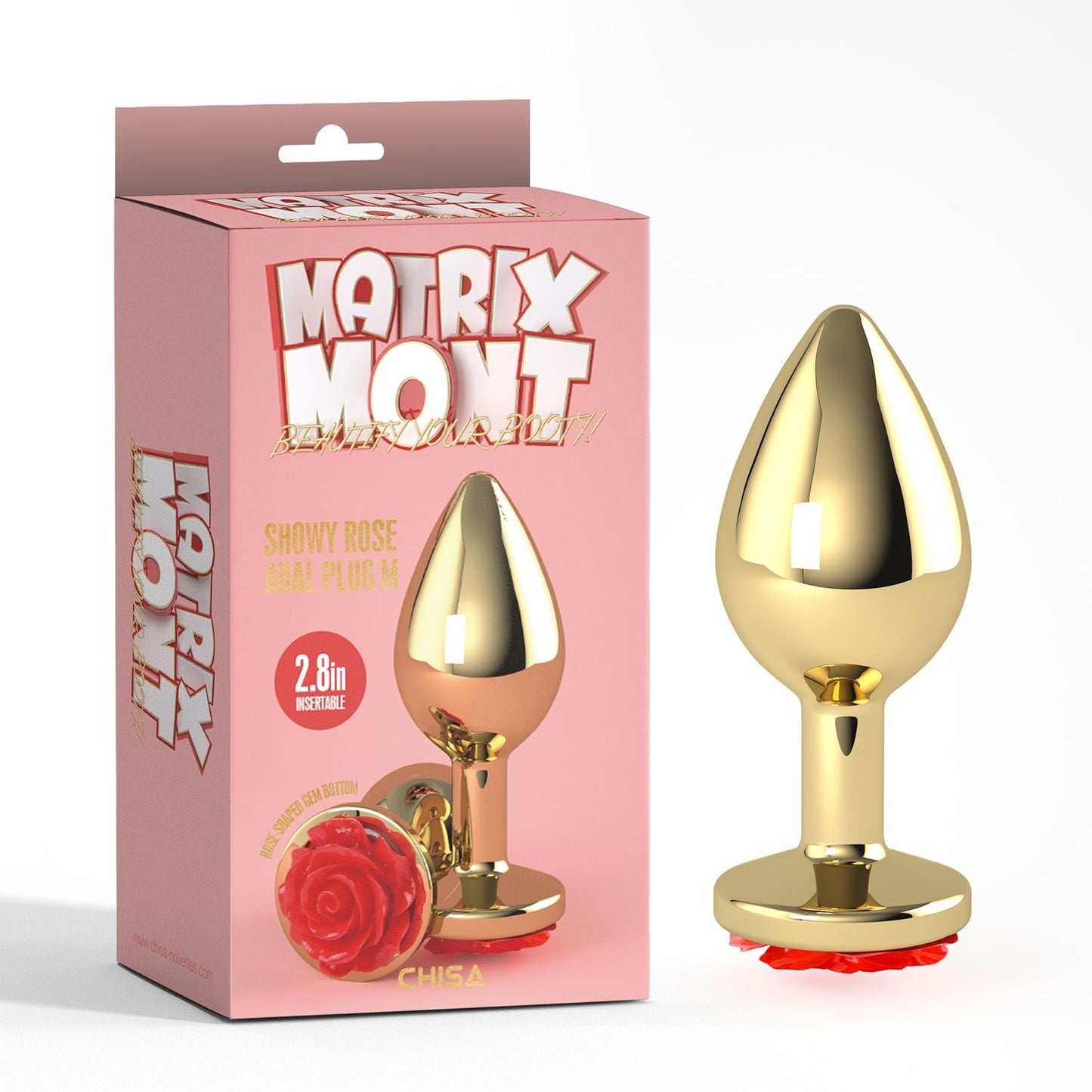 plug anale showy rose m chisa