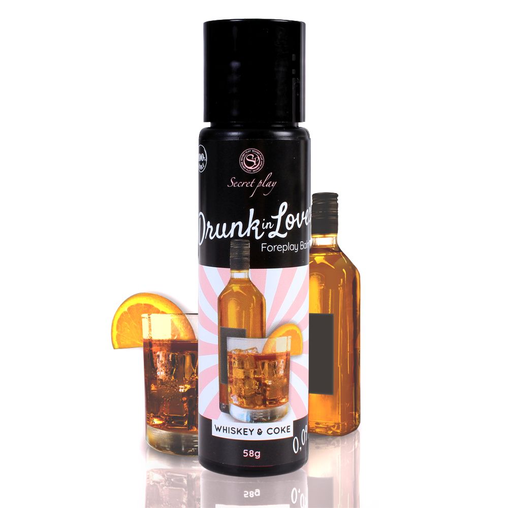 gel massaggio drunk in love whiskey and coke secret play fronte