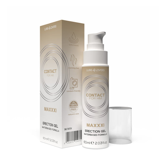 gel stimolante uomo erection maxxxi 60ml lube4lovers