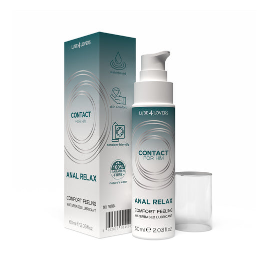 lubrificante anale relax 60ml lube4lovers