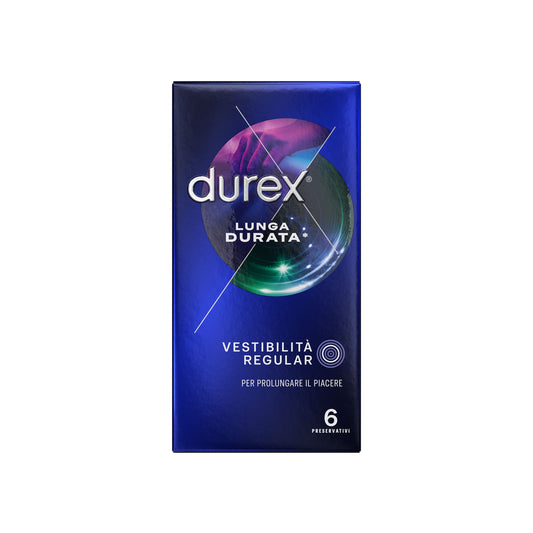 preservativi durex lunga durata 6 pz confezione