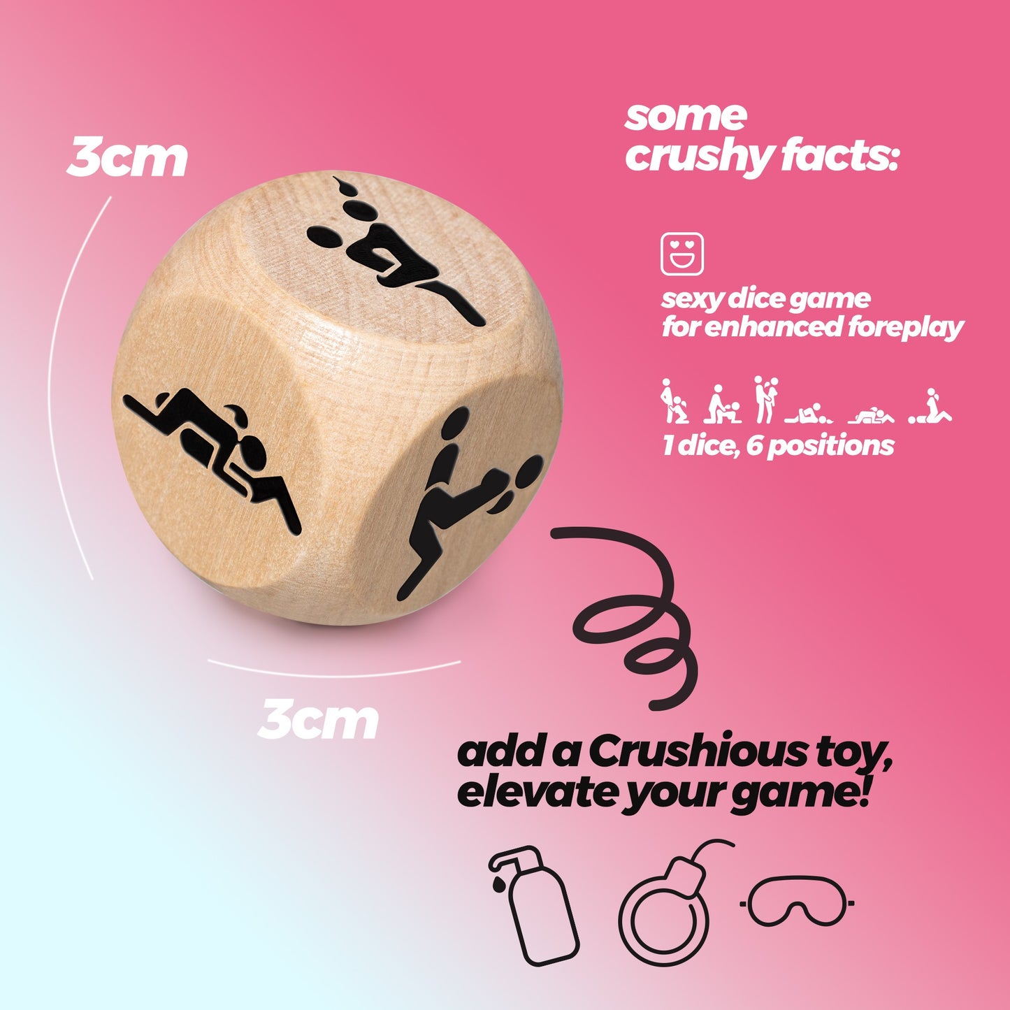 dado sexy madera crushious