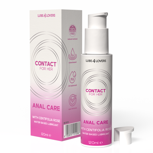 lubrificante anale anal care 120ml lube4lovers