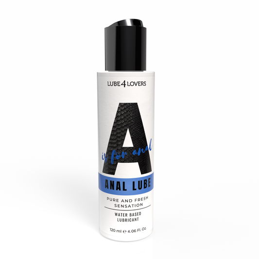 lubrificante anale a is for anal lube 120ml lube4lovers