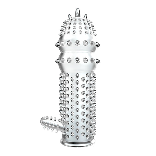 guaina e prolunga penis sleeve flail trasparente baile