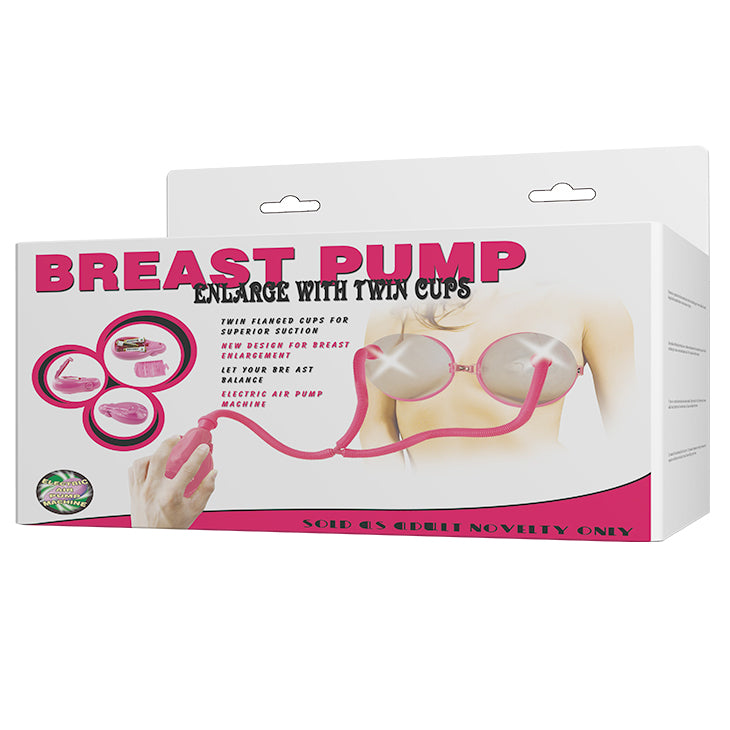 succhia capezzoli electric breast pump rosa trasparente baile