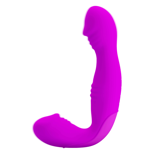 vibratore doppia stimolazione angelo fucsia pretty love