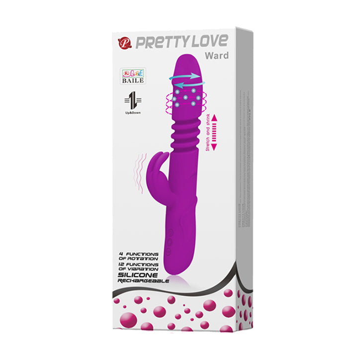 vibratore rabbit ward fucsia pretty love