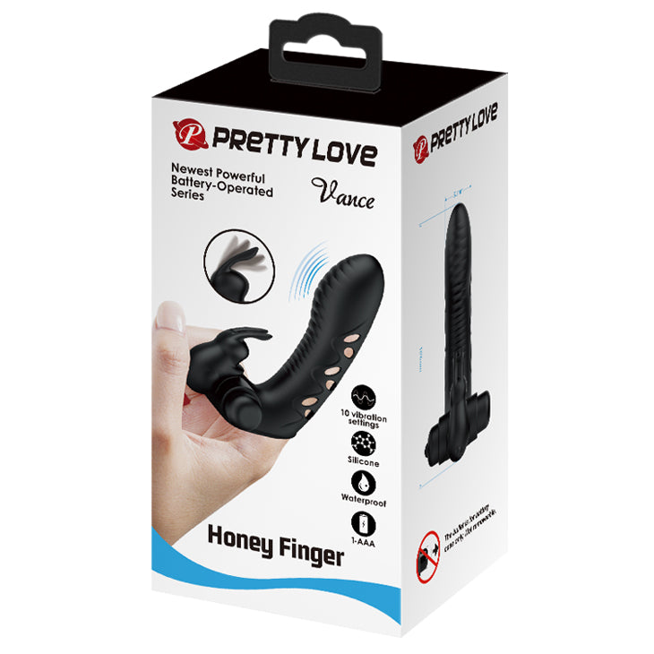 vibratore clitoride vance nero pretty love
