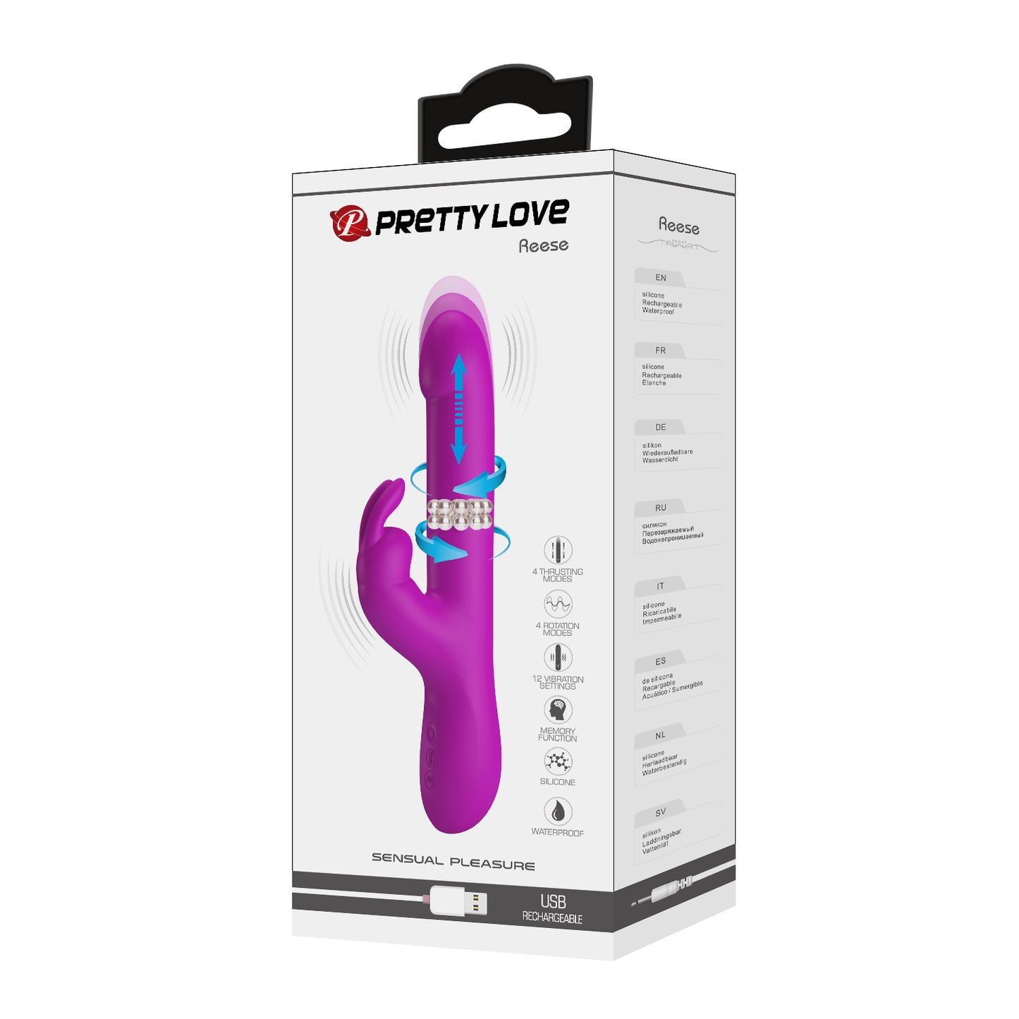 vibratore rabbit reese fucsia pretty love