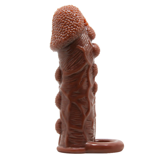 guaina e prolunga pene brave man alien marrone chiaro baile