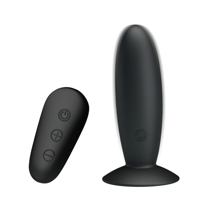 vibratore anale remote control raven nero mr play